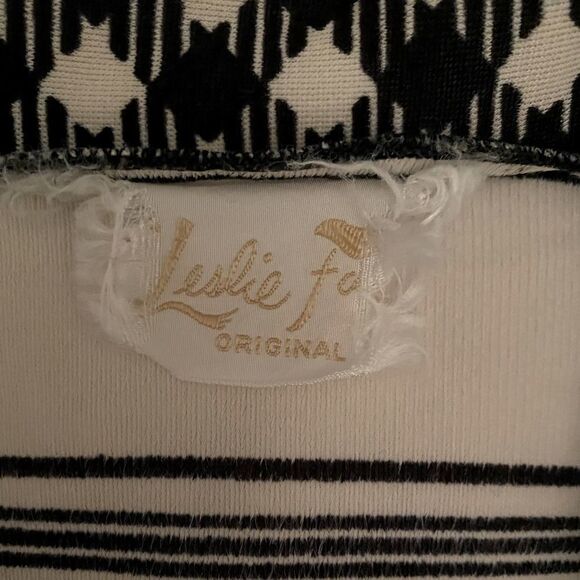 70’s Top Vintage Polyester Button Up Shirt Geo Print Blouse Size S - Picture 5 of 10